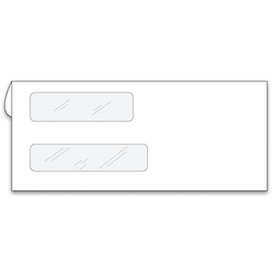 Double Window Self Seal Envelopes 9 3 3 4 X 8 3 4 Store Printnow Ca   SS302 