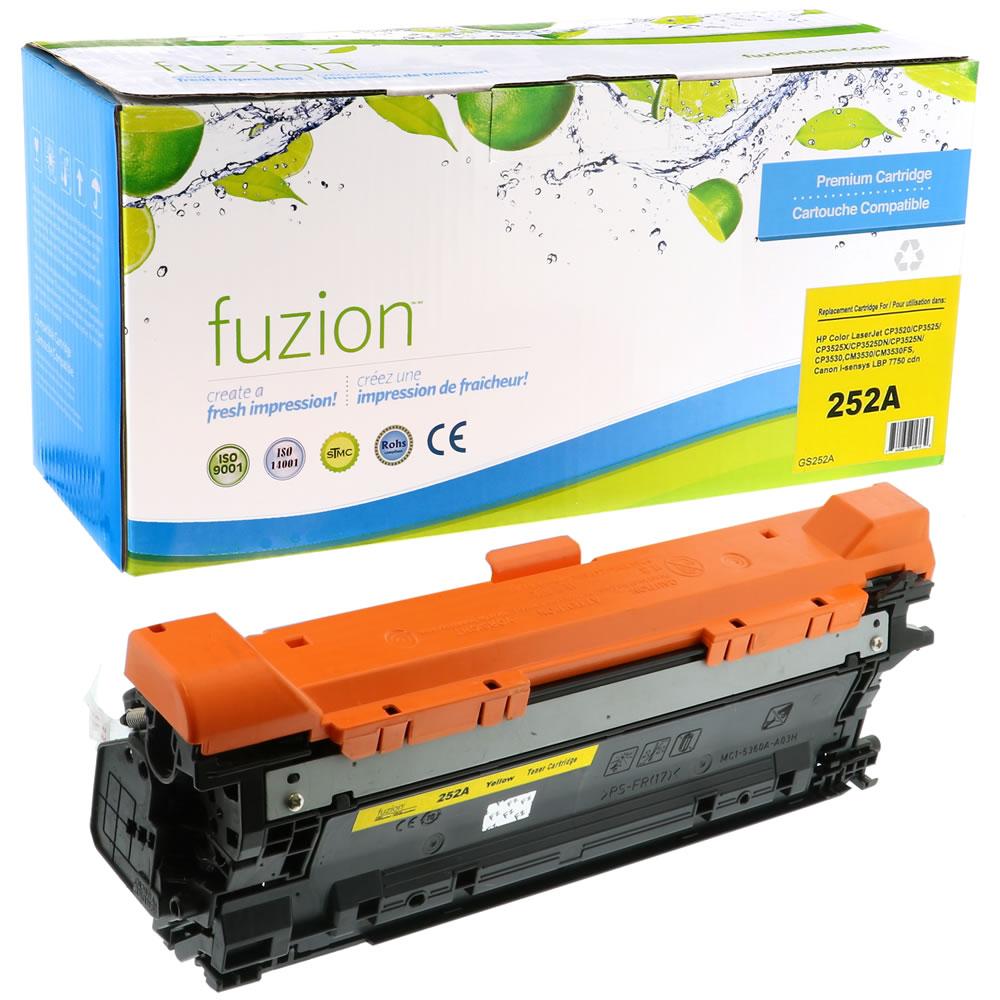 HP CE252A (504A) Remanufactured Toner - Yellow