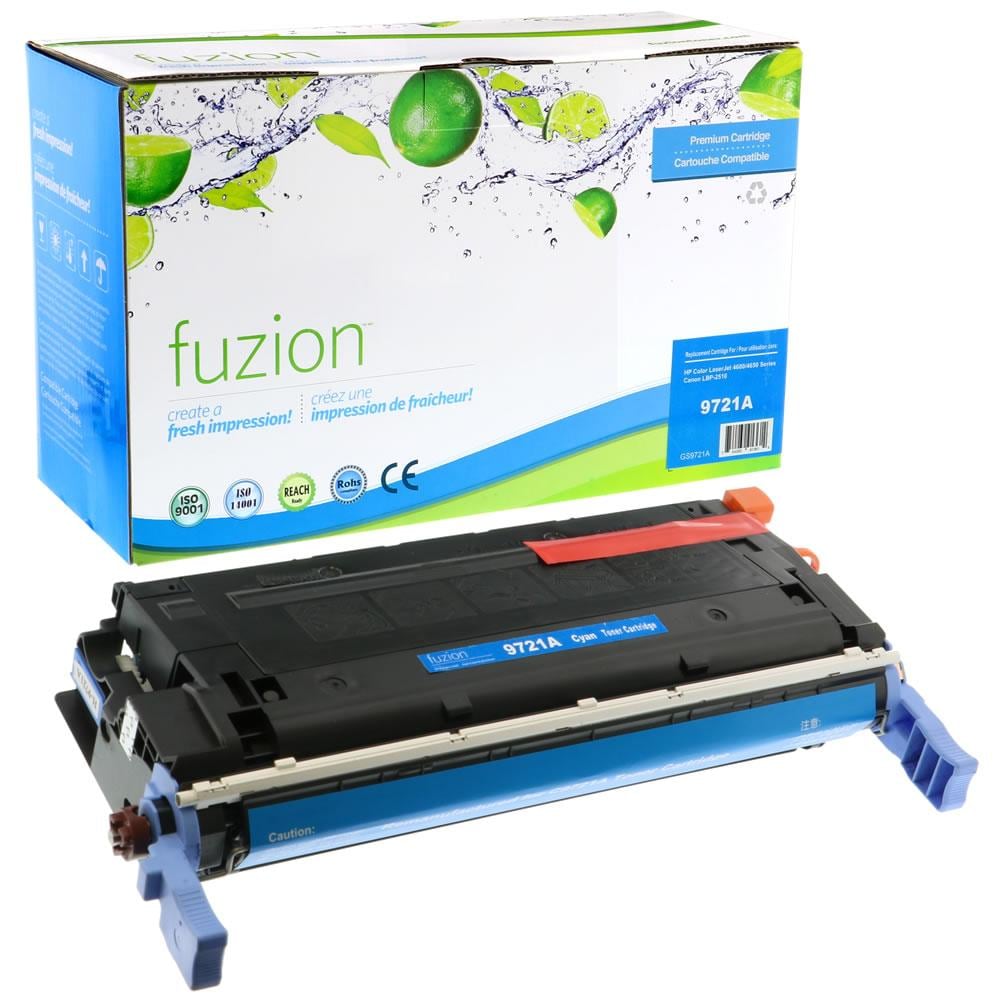 HP C9721A (641A) Remanufactured Toner - Cyan