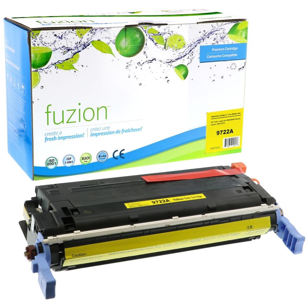 HP C9722A (641A) Remanufactured Toner - Yellow