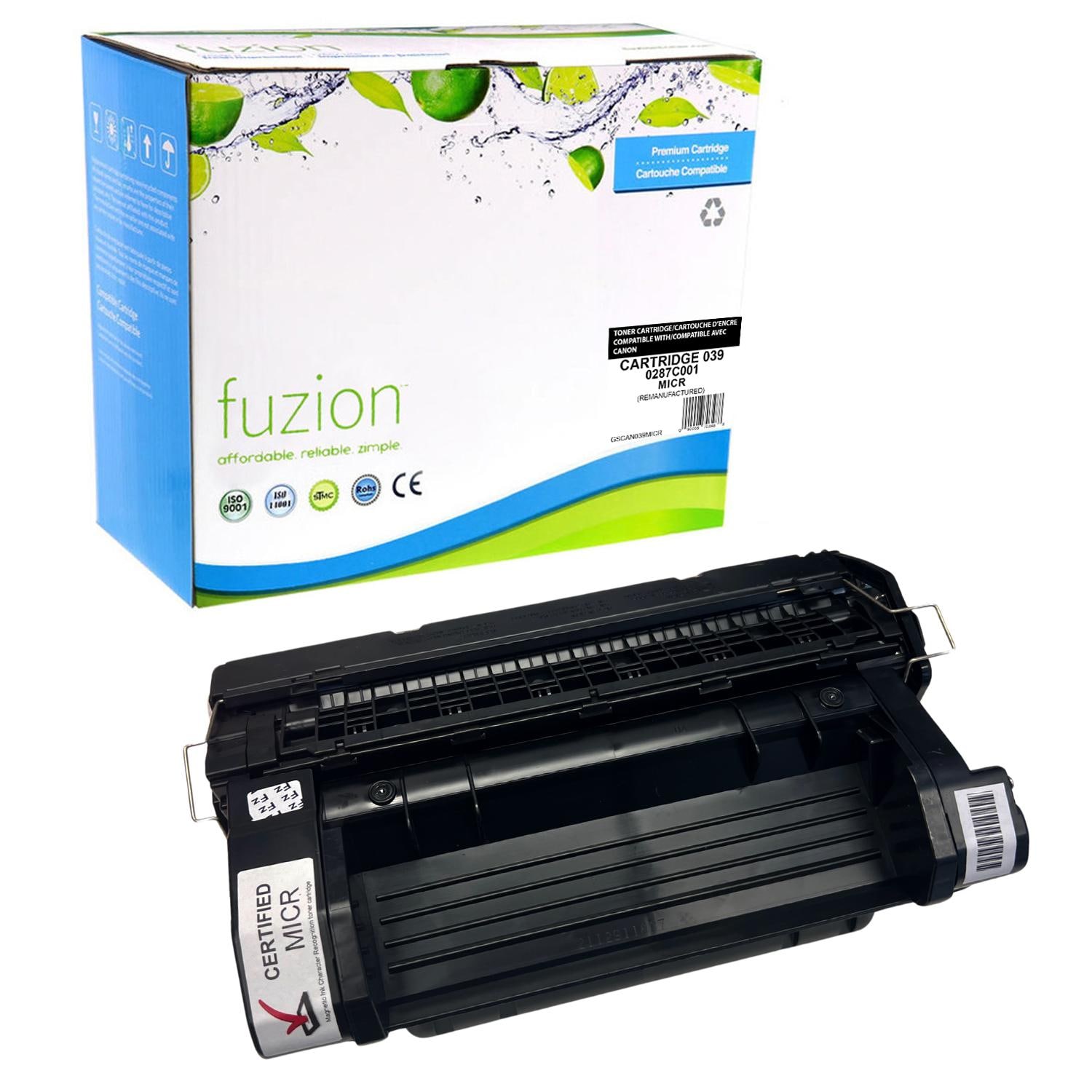 Canon 0287C001 (039) Compatible MICR Toner Canon 0287C001 (039) Compatible MICR Toner