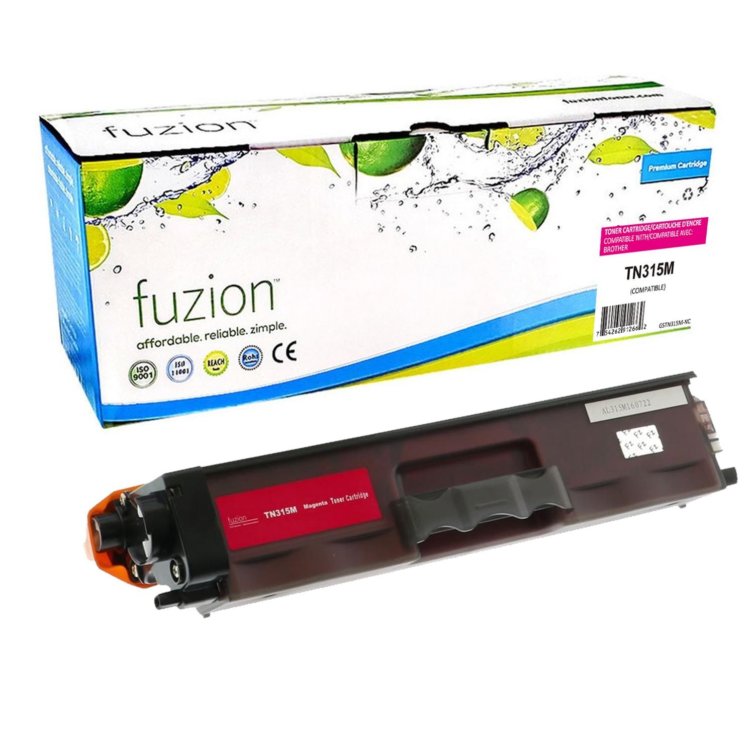 Brother TN315M Compatible Toner - Magenta