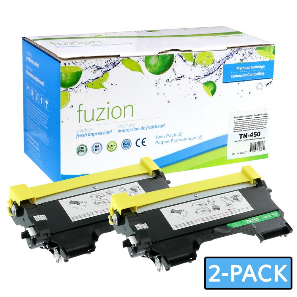Brother TN450 Compatible Toner - (2/Pack)