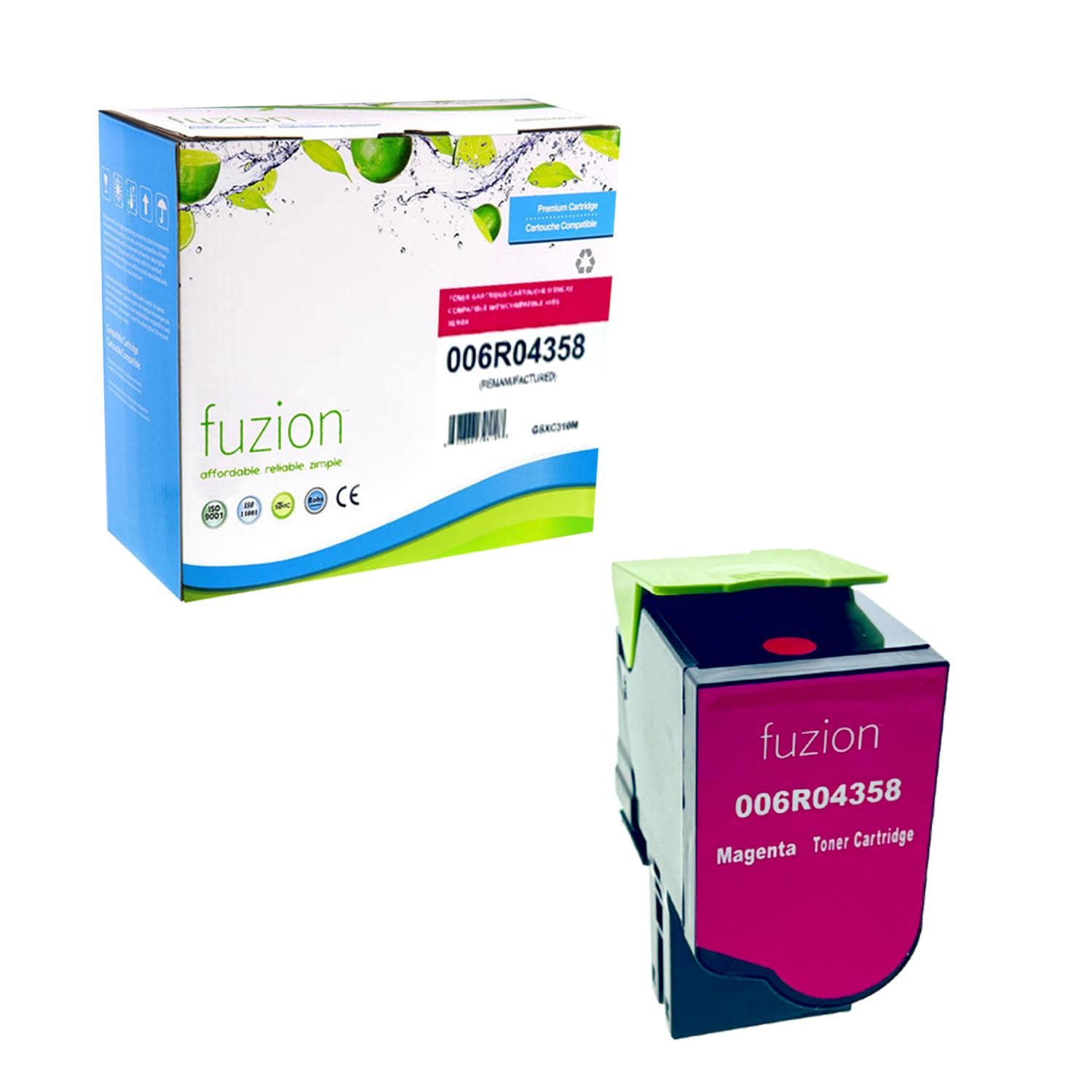 Xerox 006R04358 Remanufactured Toner - Magenta