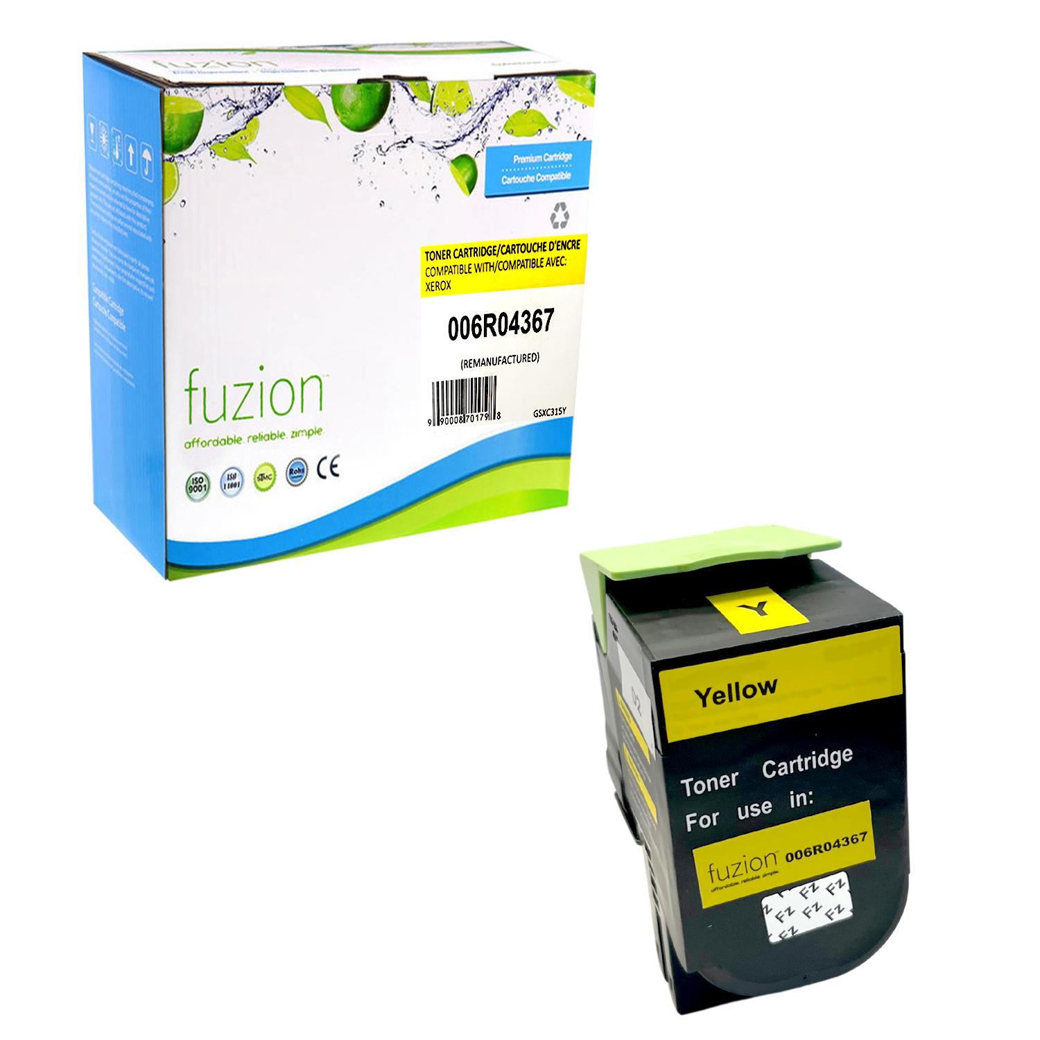 Xerox 006R04367 Remanufactured High Yield Toner - Yellow