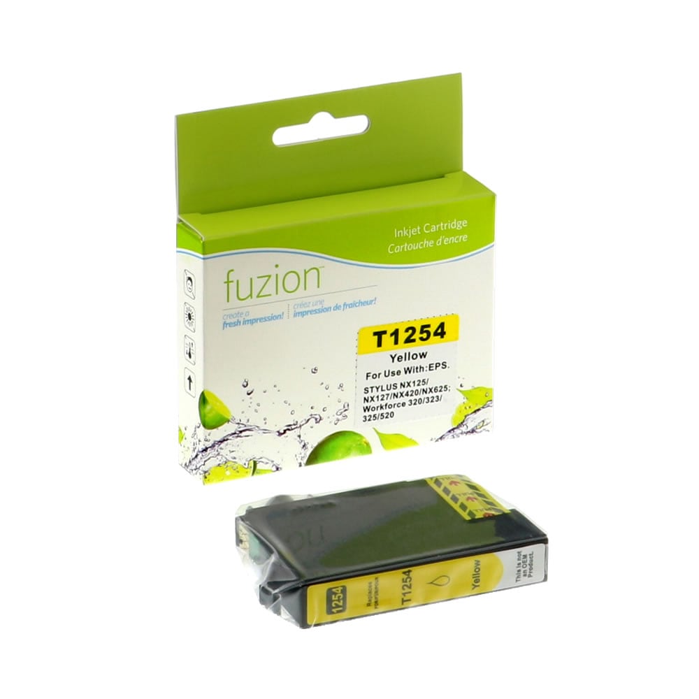 Epson T125420 Remanufactured Inkjet - Yellow