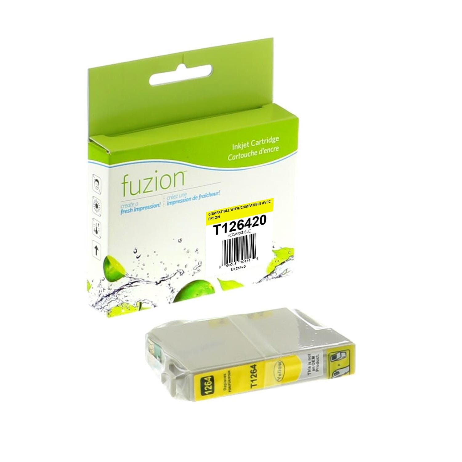 Epson T126420 Compatible Inkjet - HY Yellow