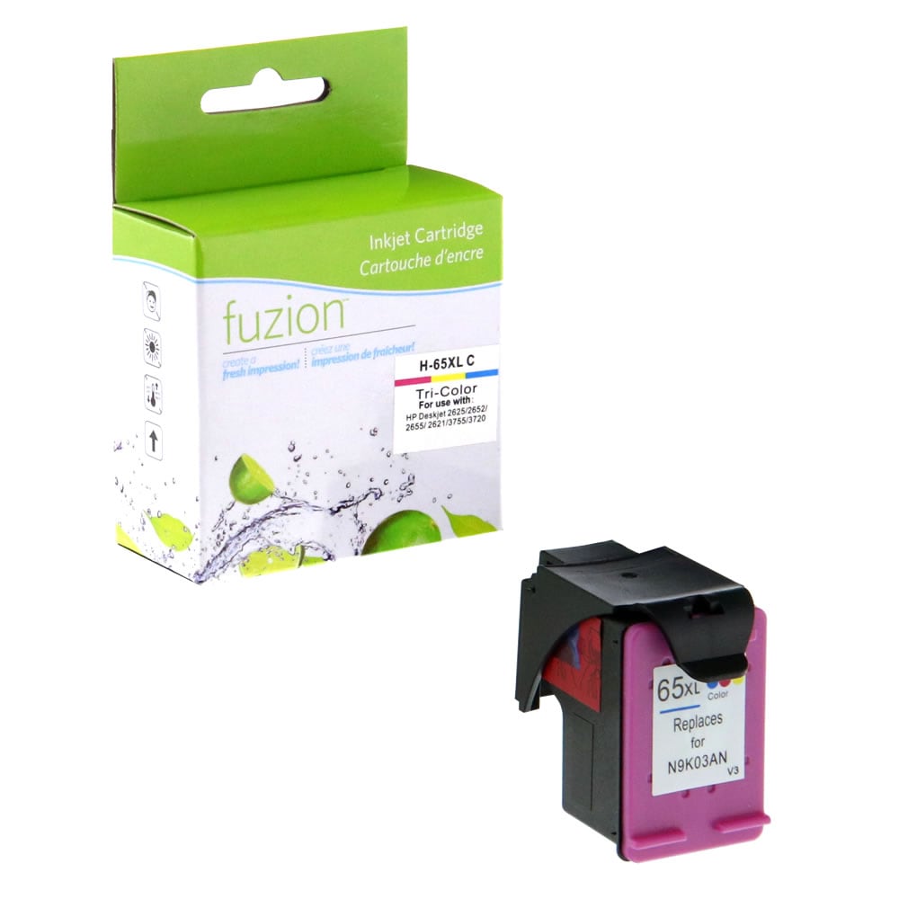 HP #65XL Remanufactured Tri-colour Inkjet - High Yield CMY