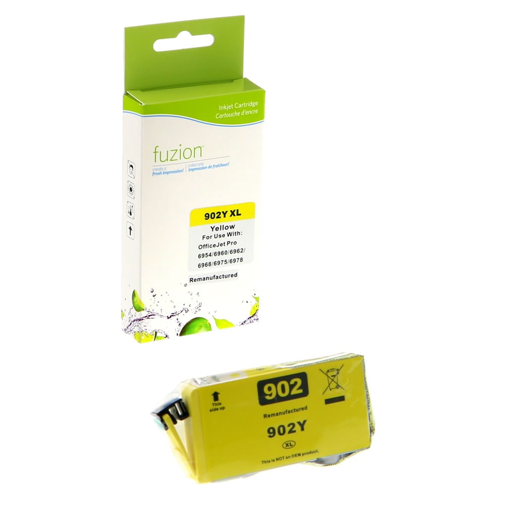 HP #902XL Remanufactured HY Inkjet - Yellow