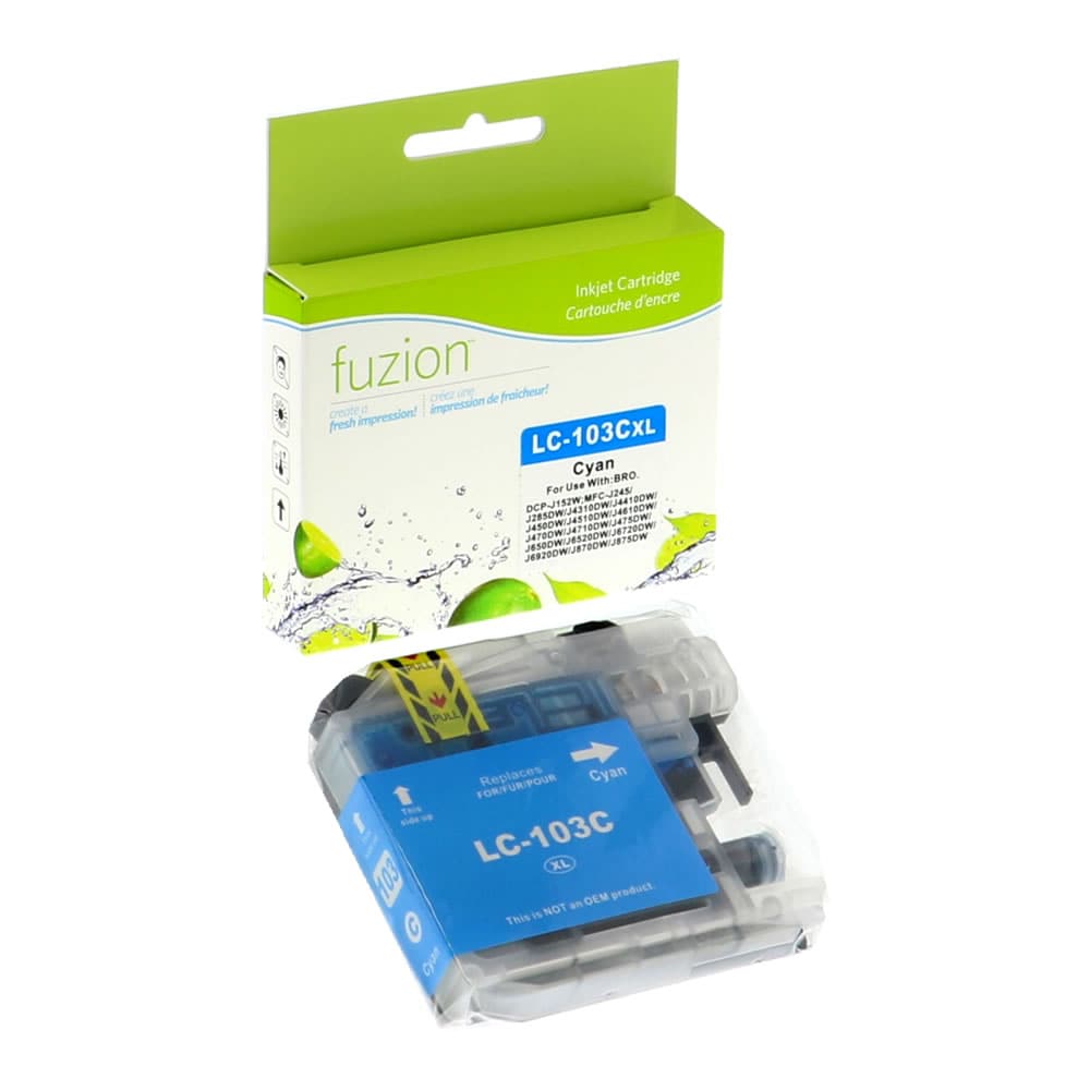 Brother LC103 Compatible Inkjet - Cyan