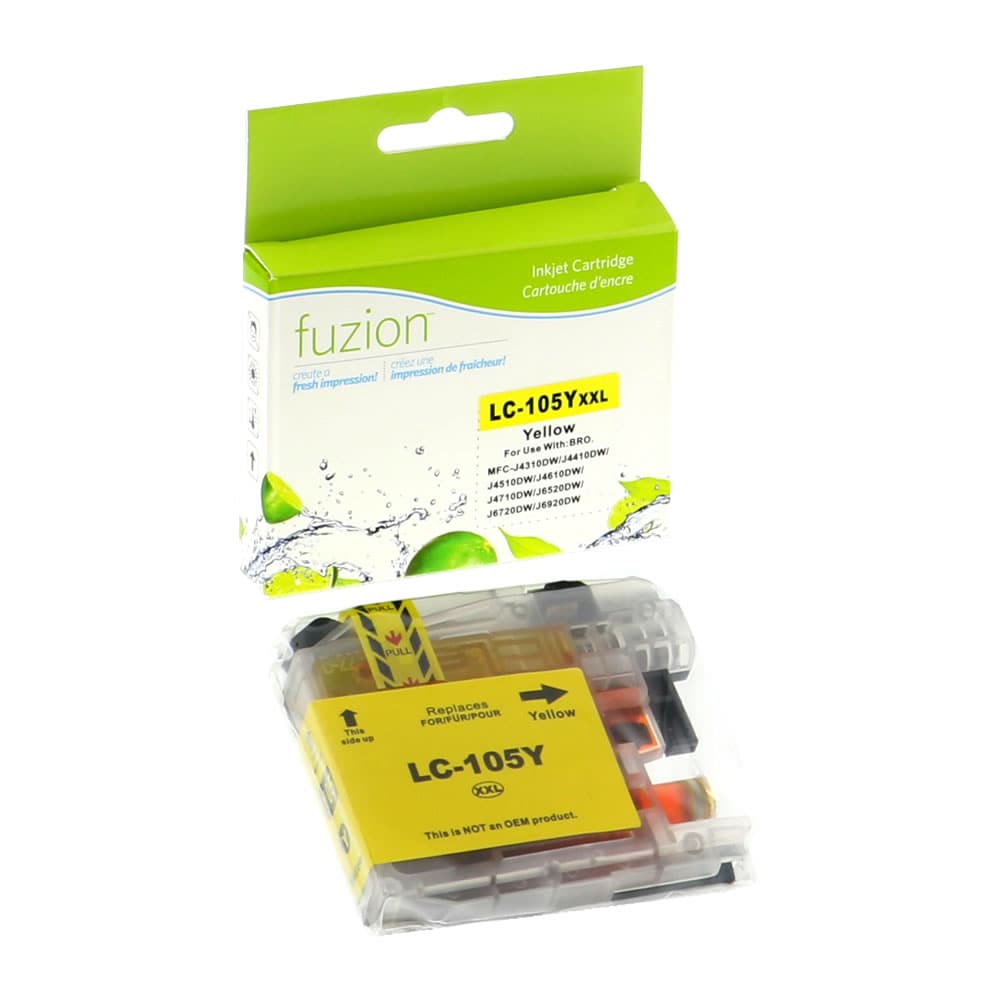 Brother LC105 Compatible Inkjet - Yellow