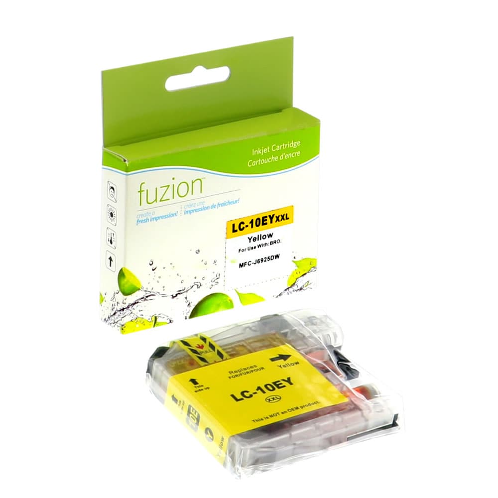 Brother LC10EY Compatible Inkjet - XXL Yellow