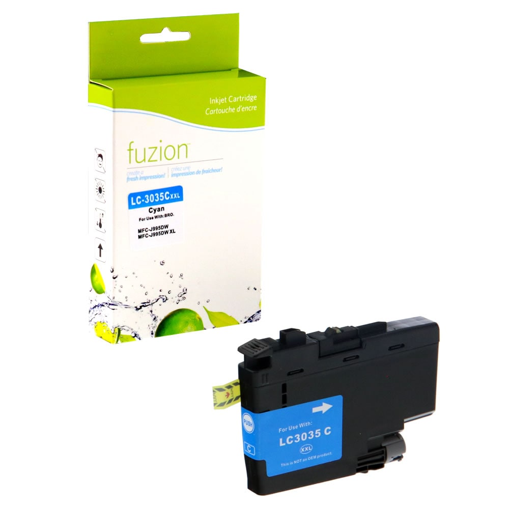 Brother LC3035C Compatible Inkjet Tank - Ultra HY Cyan