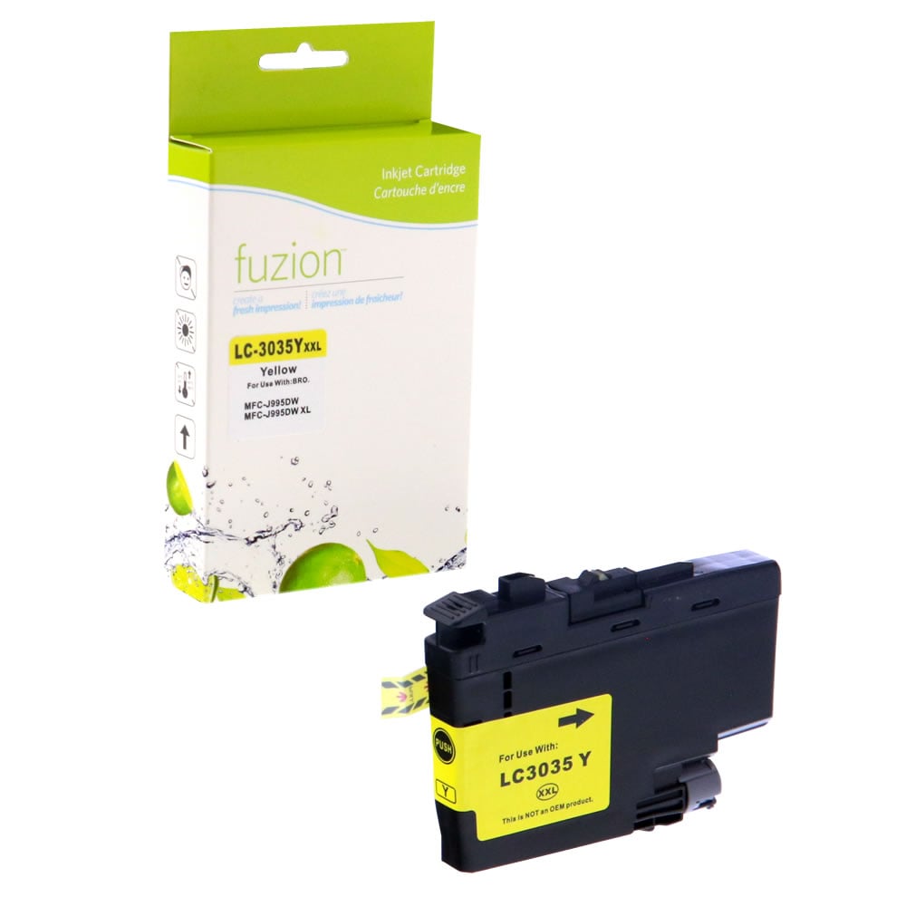 Brother LC3035Y Compatible Inkjet Tank - Ultra HY Yellow