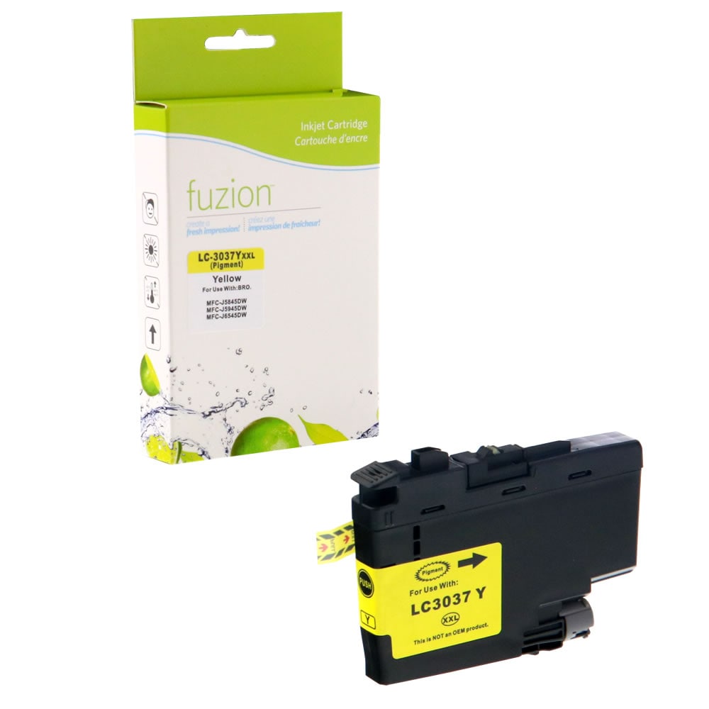 Brother LC3037Y Compatible Inkjet Tank - Super HY Yellow