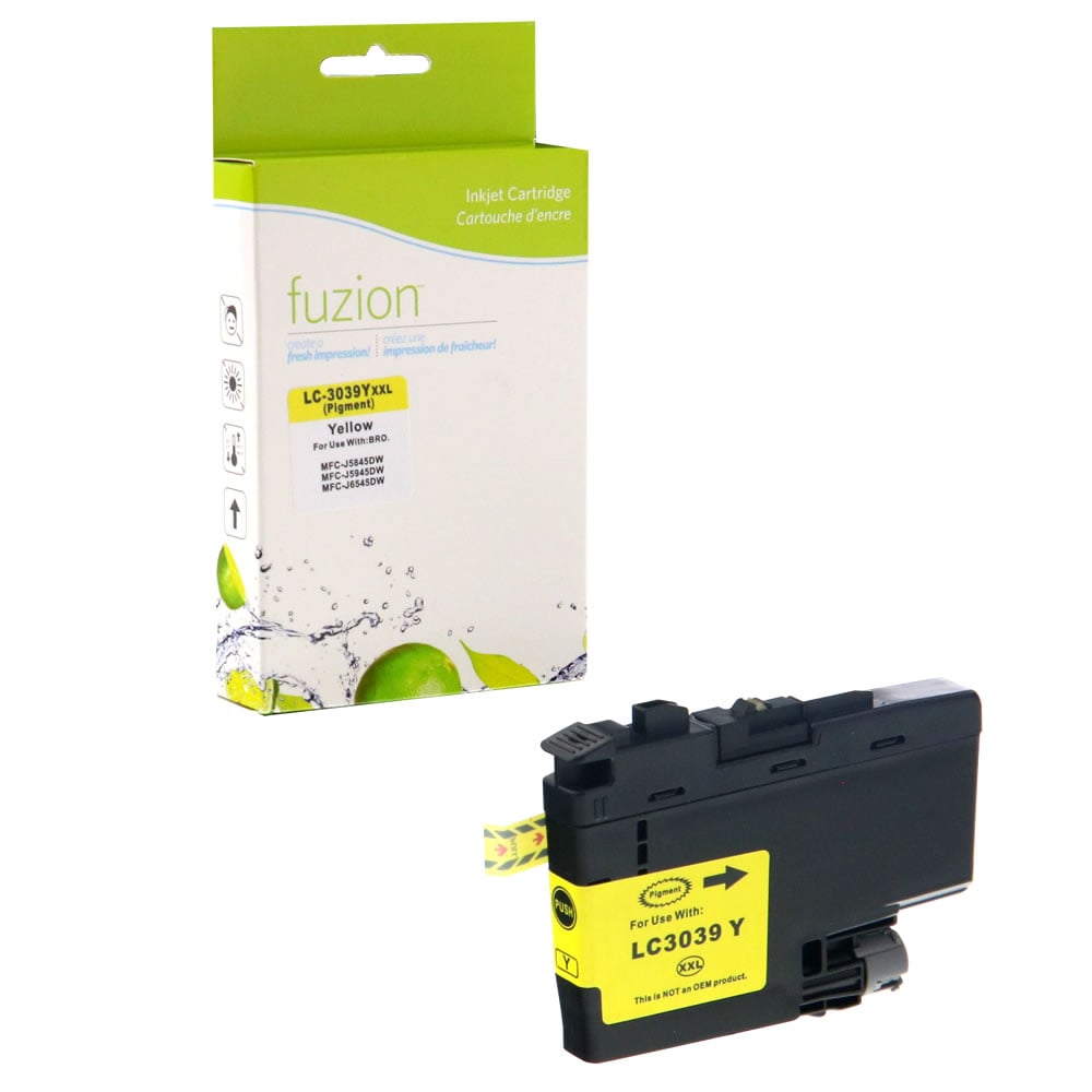 Brother LC3039Y Compatible Inkjet Tank - Ultra HY Yellow