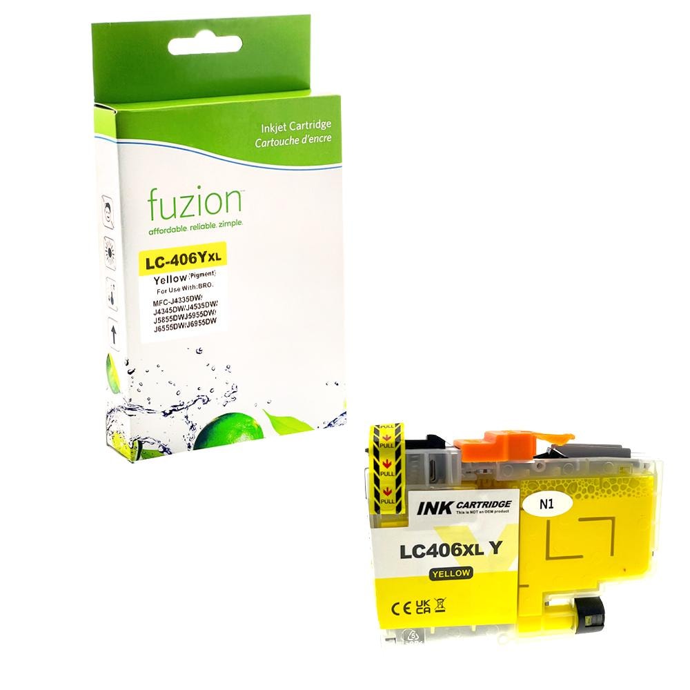 Brother LC406XLYS Compatible Inkjet - Yellow