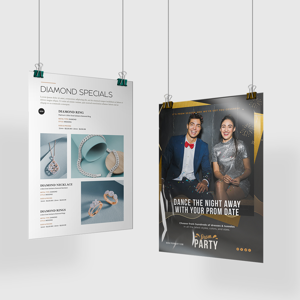 Posters + Signs