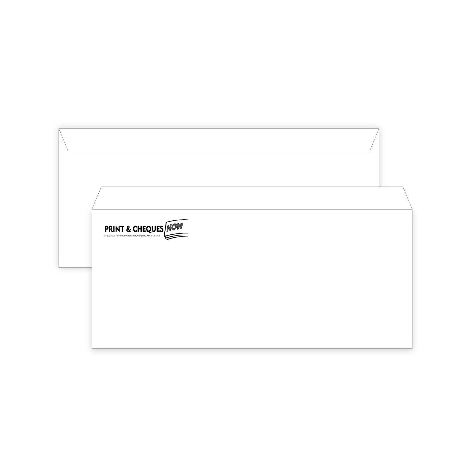 #10 Standard 1 Colour Envelopes