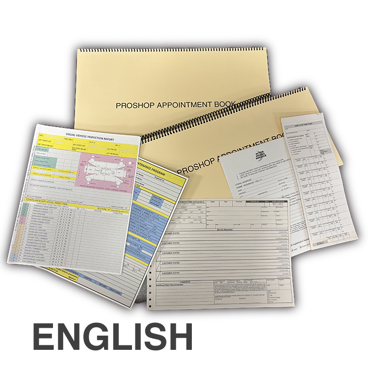 Proshop Management Materials (TACT) - English